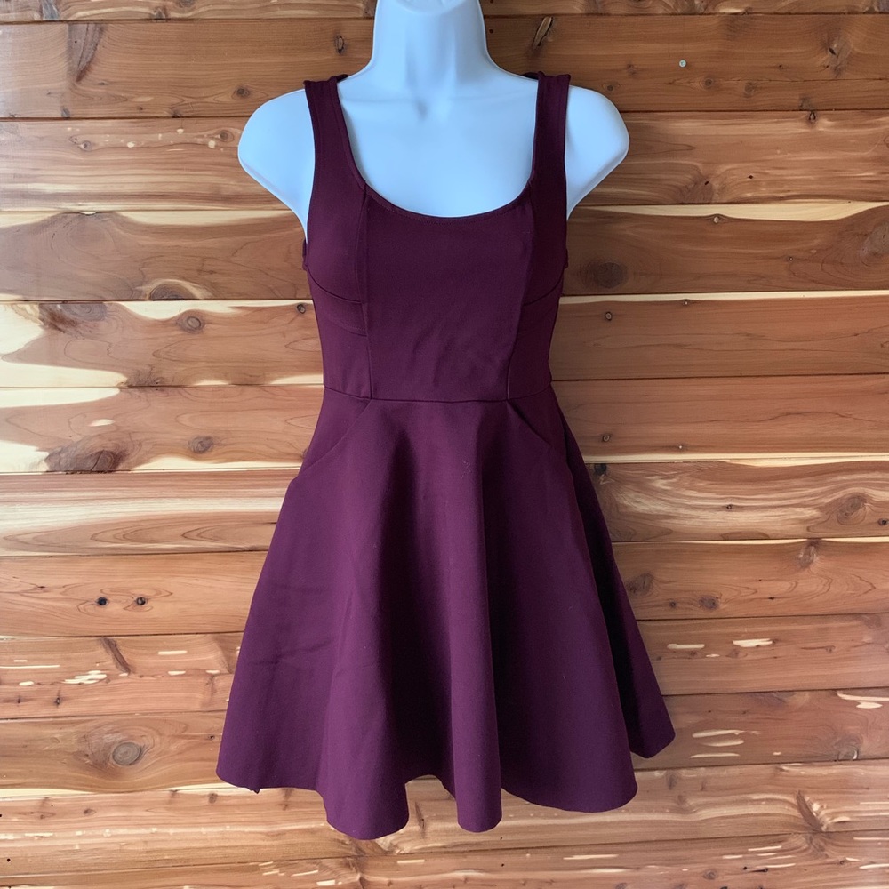 Urban outfitter Kimchi maroon dress Small